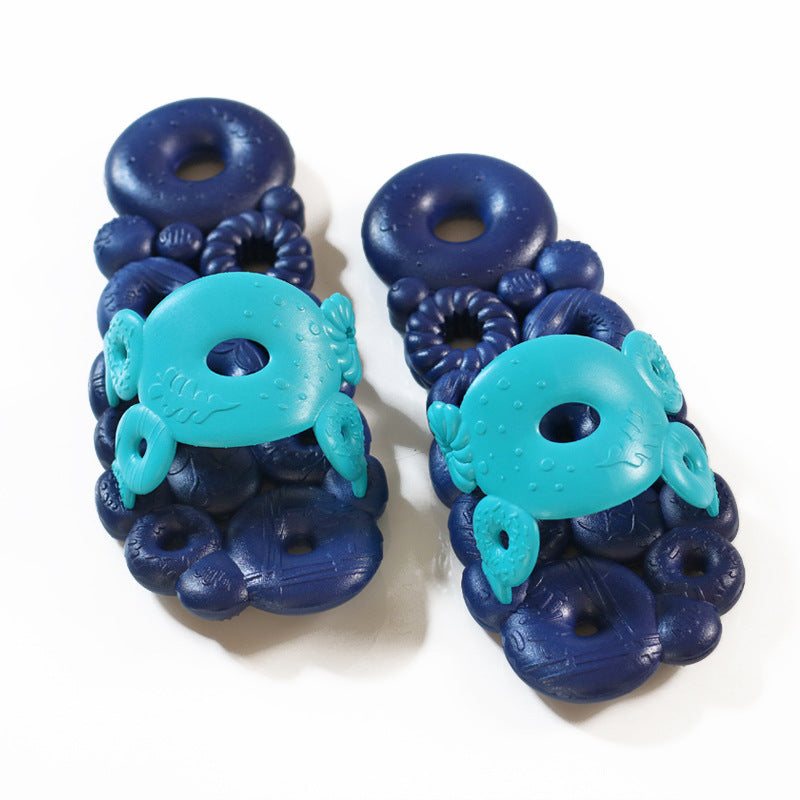 Creative Bathroom Non-slip Soft Bottom Donut Slippers