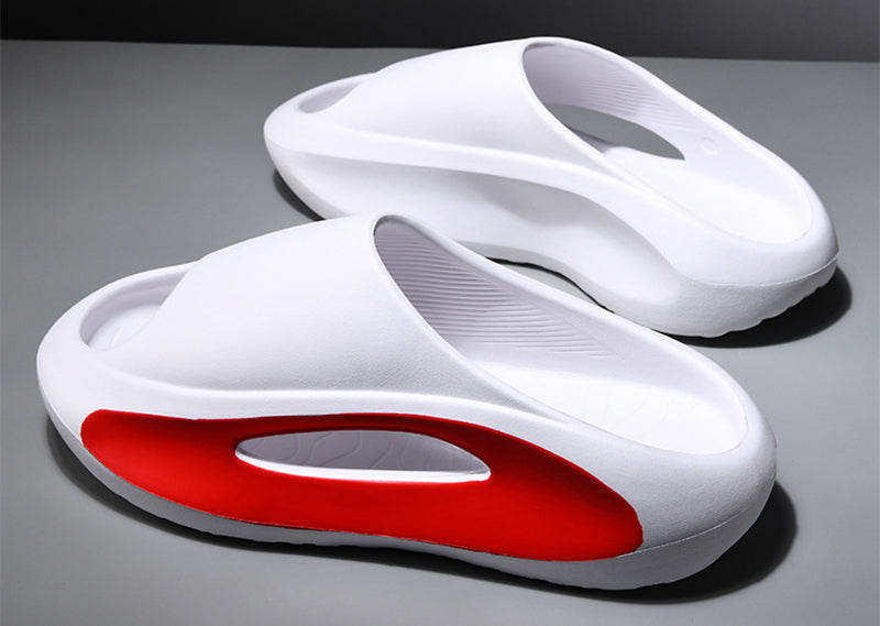 Ins Slippers Women Men Peep Toe Slipper Summer Hollow Unisex Sports Beach Shoes