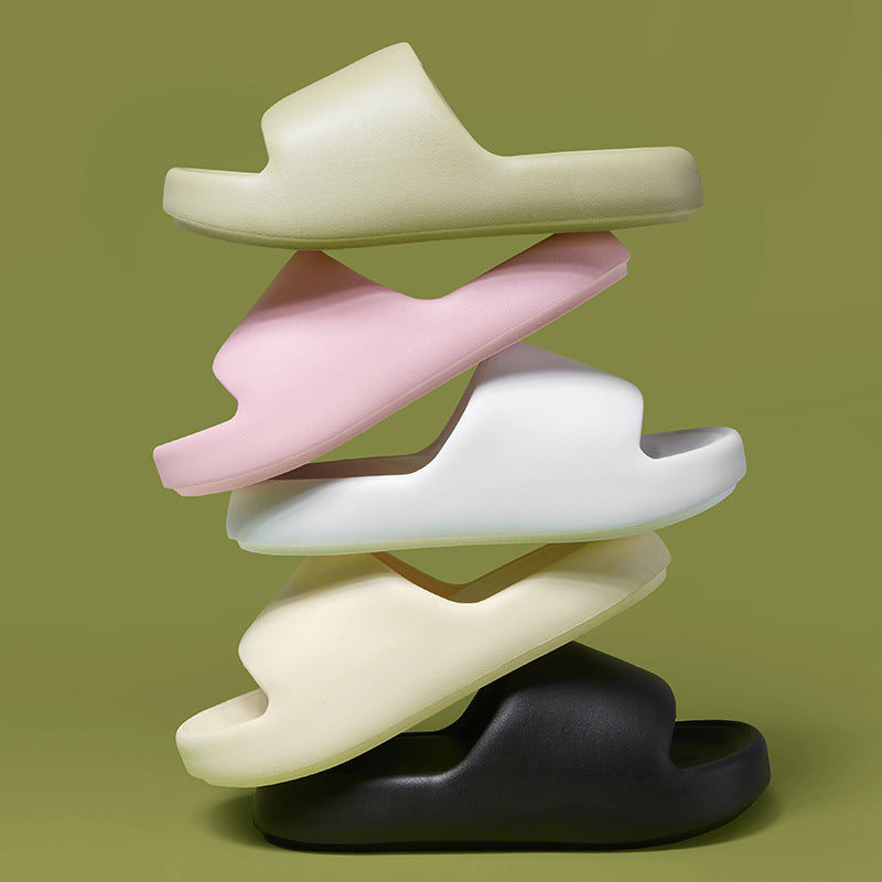Bread Shoes Home Slippers Non-slip Indoor Bathroom Slippers