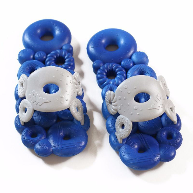 Creative Bathroom Non-slip Soft Bottom Donut Slippers