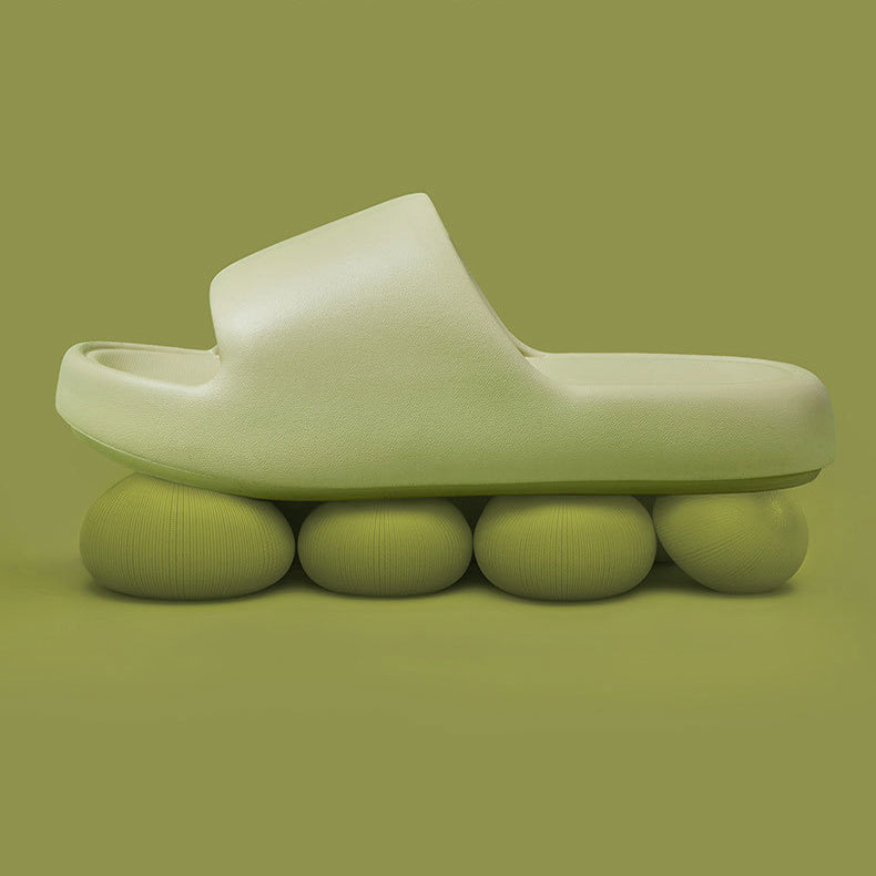 Bread Shoes Home Slippers Non-slip Indoor Bathroom Slippers