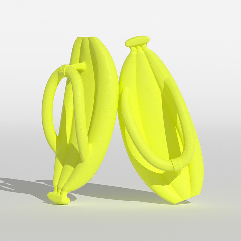 lndoor Home Creative Banana-shaped Flip-flops